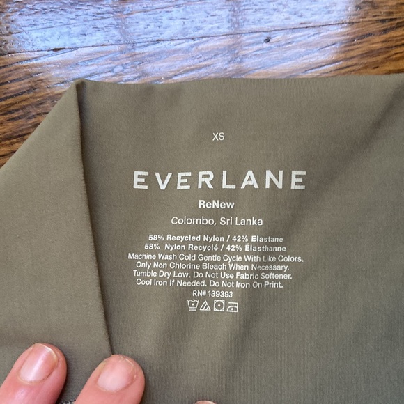 EverLane leggings ReNew Green xsmall - Picture 2 of 2